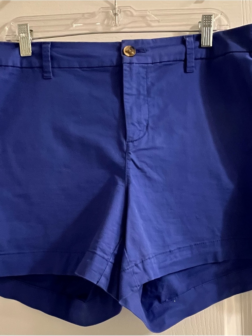Old Navy Cobalt Blue Flat Front Shorts